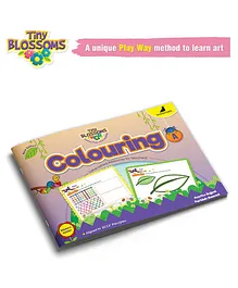 Woodsnipe Tiny Blossom Drawing & Coloring Activity Book A - English