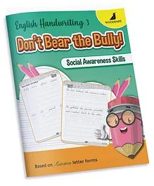 Woodsnipe Don't Bear The Bully Story & Cursive Writing Book 3  - English