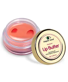 Organic Netra Wild Rose Lip Butter With Rose Petals - 8 Gm
