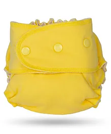 Tickle's Cloth Diaper With 1 Insert Pad - Yellow