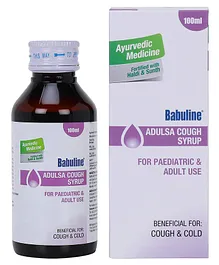 Babuline Ayurvedic Adulsa Cough Syrup Pack Of 3 - 100 ml
