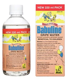 Babuline Ayurvedic Gripe Water Bottles Pack of 3 - 220 ml Each