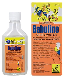 Babuline Ayurvedic Gripe Water Bottles Pack of 3 - 135 ml Each