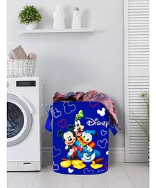 Fun Homes Laundry Bag Mickey Mouse Print - Blue