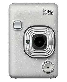 Fujifilm Instax Mini LiPlay Hybrid Instant Camera - White