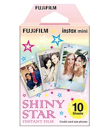 Fujifilm Instax Mini Shiny Star Film Multi Color - 10 Shots