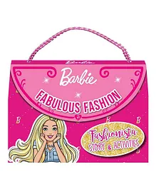Mattel Barbie Fabulous Fashion Story and Activity Purse Book - English