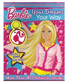 Mattel Barbie Your Dreams Your Way Activity Book - English