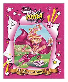 Mattel Barbie In Princess Power Magical Story Book - English