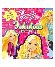 Mattel Barbie Fabulous Jigsaw Book - English