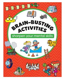 Little Chilli Books Brain Busting Activities Sharpen Your Mental Skills Book - English