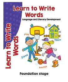   Little Chilli Books Learn To Write Words Book - English