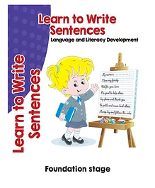   Little Chilli Books Learn To Write Sentences Book - English