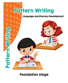 Little Chilli Books Pattern Writing Book - English