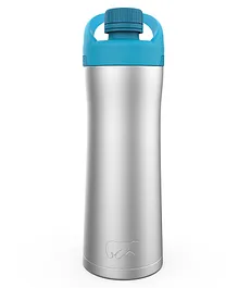 Headway Hyde Vacuum Insulated Stainless Steel Bottle Silver Blue - 550 ml