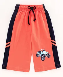 Taeko Printed Bermuda Shorts - Orange