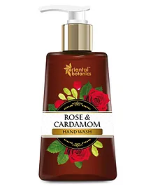 Oriental Botanics Rose & Cardamom Hand Wash With Neem & Shea Butter - 250 ml