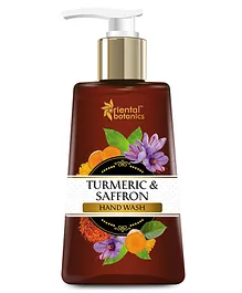Oriental Botanics Turmeric & Saffron Hand Wash with Neem & Shea Butter - 250 ml