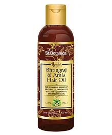 Oriental Botanics Bhringraj & Amla Hair Oil With Comb Applicator - 100 ml  