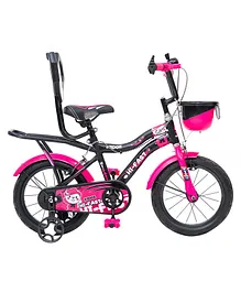Hi-Fast Kidoz Kid's Bicycle with Training Wheels - Pink