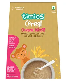 Timios Organic Wheat Porridge  -  200 gm