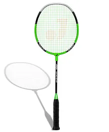 Jaspo Cosmo EZ 100 NANOTECH I Badminton Racquet and Bag - Green