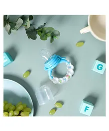 Kicks & Crawl Rattle Food & Vegetable Nibbler - White
