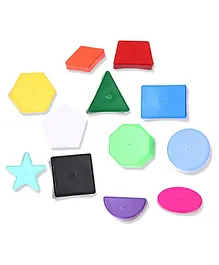 Seekho The Learning Shapes Block Set - 12 Pieces