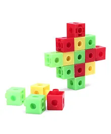 Seekho Cubic Blocks Building Set Multicolor - 40 Pieces