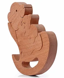 Woods for Dudes Wooden Animal Puzzle - 3 Pieces
