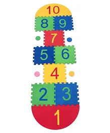 Games & Toys EVA Number Puzzle Playmat Multicolor - 14 Pieces 