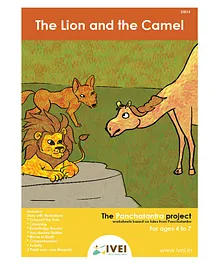 IVEI Panchatantra The Lion & The Camel Story Based Activity Book - English