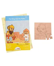 IVEI Panchatantra The King & The Potter Story Based Activity Book - English