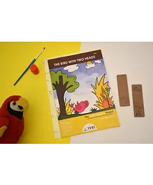 IVEI Panchatantra The Bird with Two Heads Story Based Activity Book - English