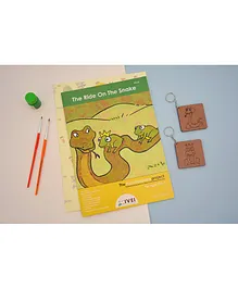IVEI Panchatantra The Ride on The Snake Story Based Activity Book - English