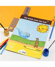 IVEI Panchatantra The Wind & The Sun Story Based Activity Book - English