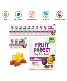 Fruit Forest Mango Passion Fruit Gummy Pack of 14 - 30 gm each