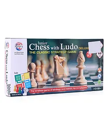 Ratnas Classic Chess And Ludo 2 In 1 Board Game - Multicolor