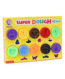 Ratnas 10 in 1 Super Dough Aqua Kit - Multicolor 