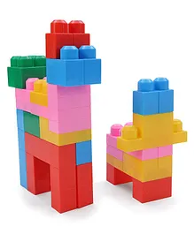 Ratnas Gaint Blocks Toy Multicolor - 50 Pieces