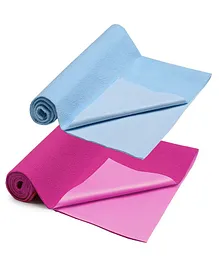 My NewBorn Baby Dry Sheet Small Pack Of 2 - Pink Blue