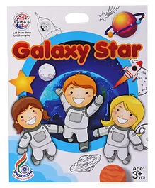 Ratnas Galaxy Star Stickers - White