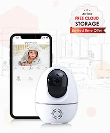 Cloud AI Smart Baby Monitor - White