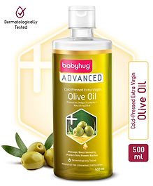 Babyhug Advanced Cold Pressed Extra Virgin Olive Oil- 500 ml