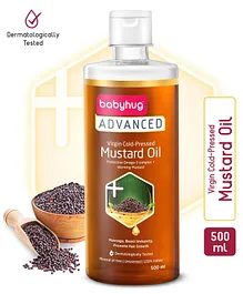 Babyhug Advanced Cold Pressed Virgin Mustard Oil - 500 ml