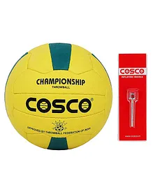 Cosco Championship Throw Ball Size 5 - Yellow
