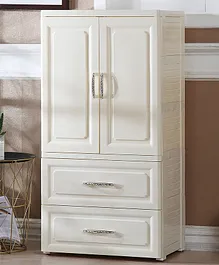 The Tickle Toe Baby Kids Storage Closet - White