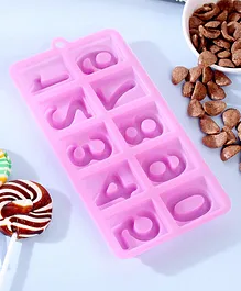  Chocolate Mould Number Shape - (Colour May Vary)