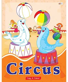 Circus Copy Color Book - English