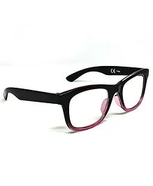 VEA Kids Light Protection Zero Power Glasses VAB1008 - Black and Pink